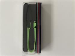 Overlock saks - limegrøn. 